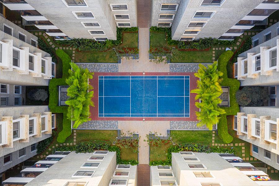 Badminton Court (Top View)
