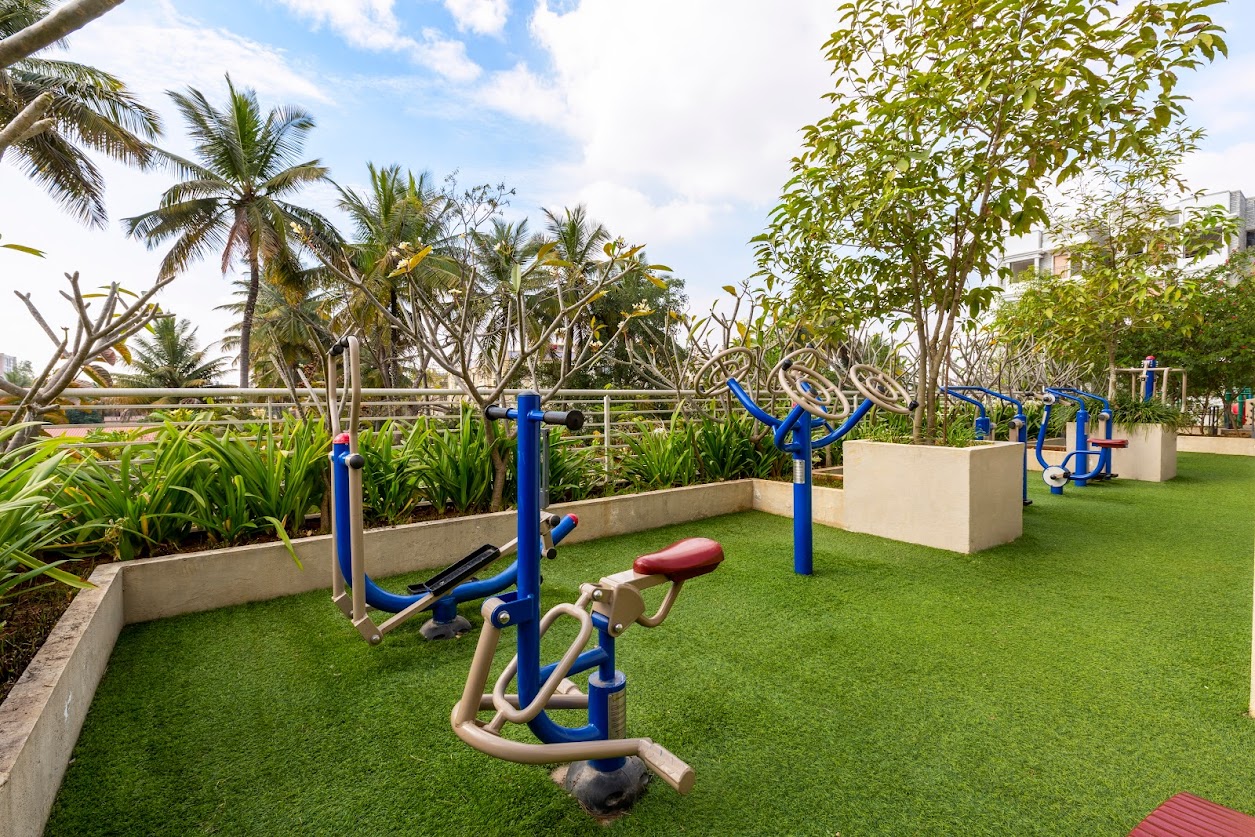 Outdoor gym at nandi